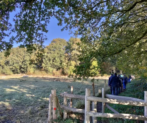 Huifkartochten met landbouwgids